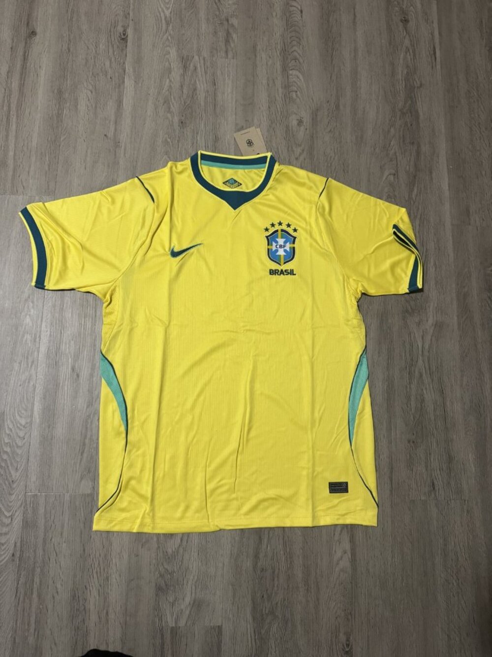 Brazil 2026 Home Soccer Jersey Men's 2XL